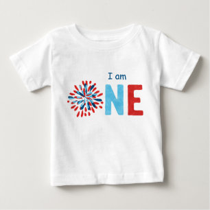 7月4日誕生日ベビーTシャツ ベビーTシャツ