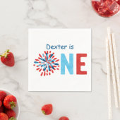 7月4日誕生日 スタンダードカクテルナプキン (インサイチュ)