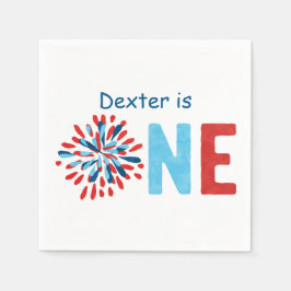 7月4日誕生日 スタンダードカクテルナプキン