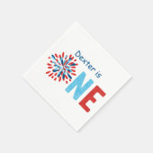 7月4日誕生日 スタンダードカクテルナプキン (角)