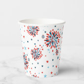 7月4日誕生日 紙コップ (正面)