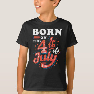 7月4日誕生日 Tシャツ