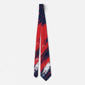 7月4日赤と青 ネクタイ (裏面)