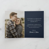 7月4日赤白とカップルのシャワー サンキューカード (内部)