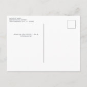 7月4日赤白愛国農モー牛パーティー インビテーションポストカード (裏面)