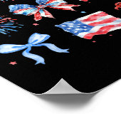 7月4日赤白青コケットボウ花火 ポスター (角)