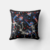 7月4日踊り骨格 クッション (裏面)