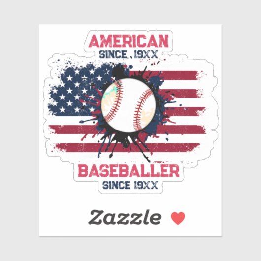 7月4日野球アメリカ独立記念日ギフト シール (シート)