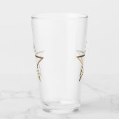 7月4日金ゴールド愛国的スター澄ん飲酒 タンブラーグラス (右)