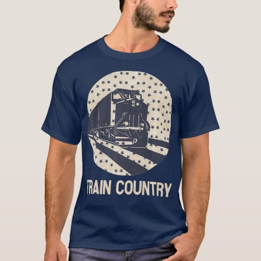 7月4日集電車鉄道模型 Tシャツ (正面)