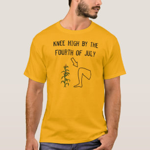 7月4日高い膝 Tシャツ