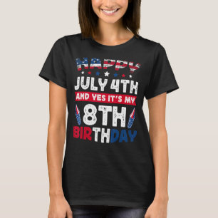 7月4日5日誕生日動揺してヴィンテージ Tシャツ