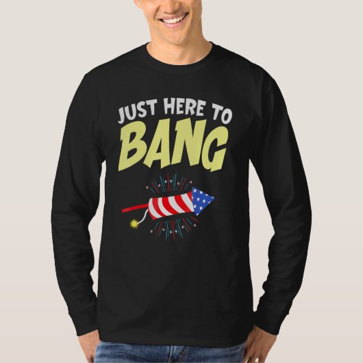 7月4日7月の4日ImちょうどBang 42 Tシャツ (正面)