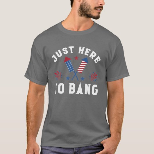 7月4日7月4日ちょうどBang Fに来ている Tシャツ (正面)
