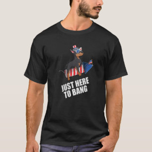 7月4日7月4日ImちょうどBang Do Tシャツ