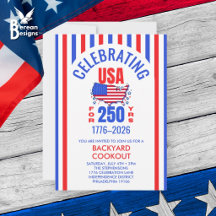 7月4日 アメリカ建国250年BBQパーティー祝賀