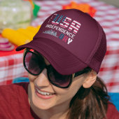 7月4日 – アメリカ独立記念日デザイン キャップ