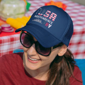 7月4日 – アメリカ独立記念日デザイン キャップ