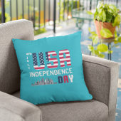 7月4日 – アメリカ独立記念日デザイン クッション