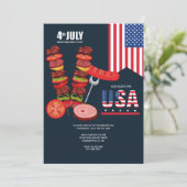 7月4日 アメリカ独立記念日 招待状 (スタンド正面)