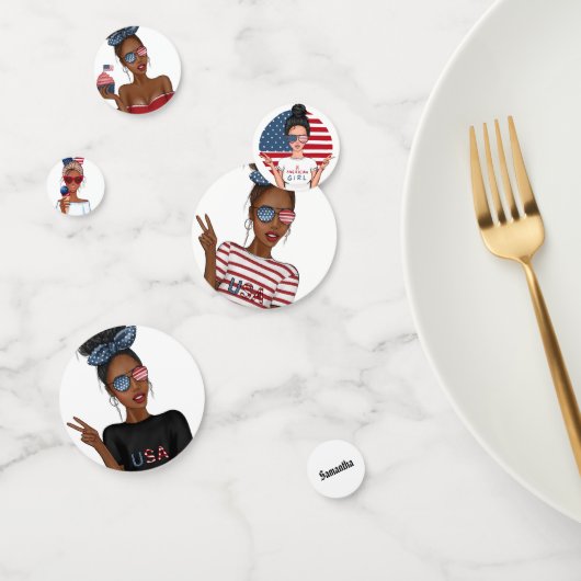 7月4日 アメリカ独立記念日 誕生日 コンフェッティ (グループ)