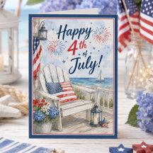 7月4日 アメリカ独立記念日 赤 白 青