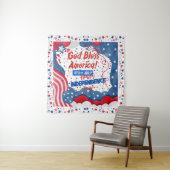 7月4日、アメリカ神の祝福 タペストリー (インサイチュ)