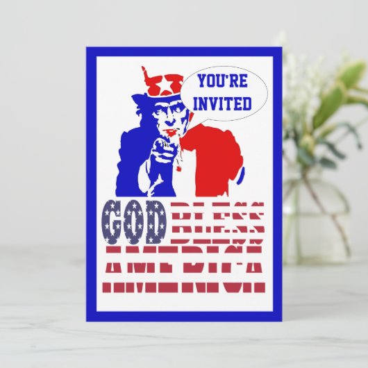 7月4日(アメリカ) 招待状 (スタンド正面)