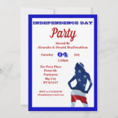 7月4日(アメリカ) 招待状 (裏面)