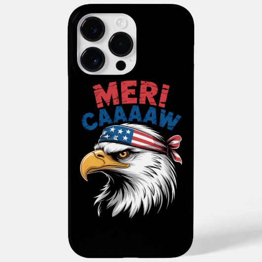 7月4日 イーグル フリーダム 愛国 Case-Mate iPhoneケース (裏面)