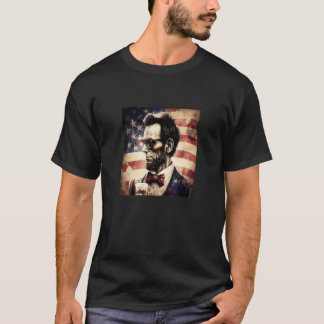 7月4日 エイブラハム リンカーン_1 Tシャツ