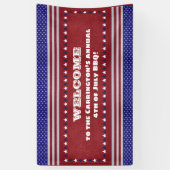 7月4日（カスタマイズ可能） 横断幕 (縦)