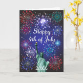 7月4日 カード (黄色い花)