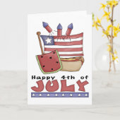 7月4日 カード (黄色い花)