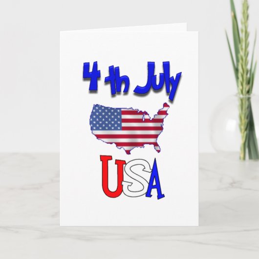  7月4日 カード (正面)