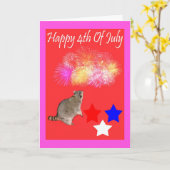 7月4日 カード (黄色い花)