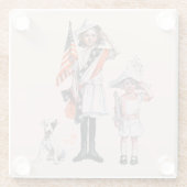 7月4日 ガラスコースター (裏面)