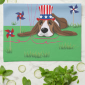 7月4日 キッチンタオル (折り畳み)