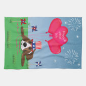 7月4日 キッチンタオル (横)