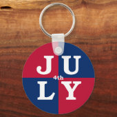 7月4日 キーホルダー (正面)