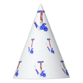 7月4日 – キーホルダー、帽子、旗など パーティーハット