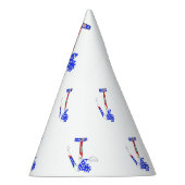 7月4日 – キーホルダー、帽子、旗など パーティーハット (右)