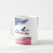 7月4日 コーヒーマグカップ (正面左)