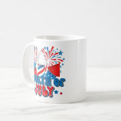 7月4日 コーヒーマグカップ (正面左)