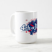 7月4日 コーヒーマグカップ (正面左)