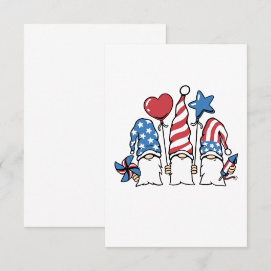 7月4日 サンキューカード (正面/裏面)