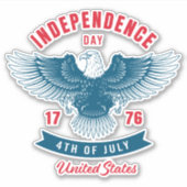 7月4日 シール (正面)