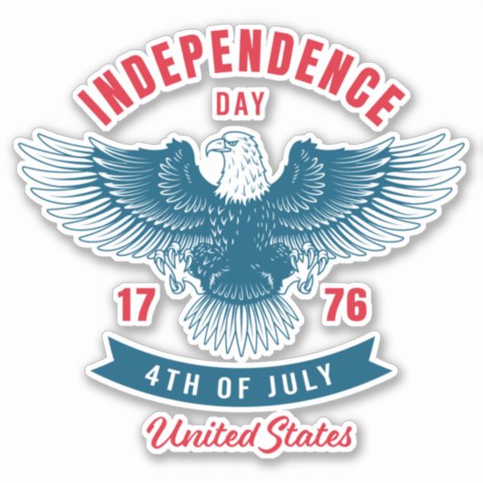 7月4日 シール (正面)