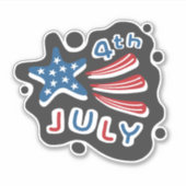 7月4日 シール (正面)