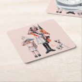 7月4日 スクエアペーパーコースター (アングル)